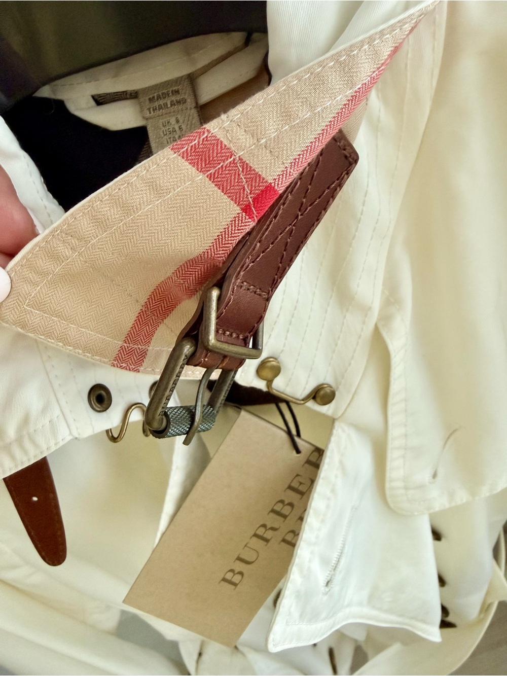 NWT Burberry Trench Brooksby coat 6 - Picture 9 of 16